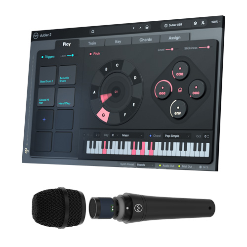 MIDI-микрофон. Dubler Studio Kit 2